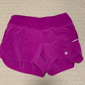 Athleta running shorts